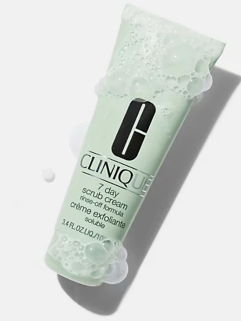 Clinique 7 Day Scrub Cream Rinse-Off Formula Exfoliator 3.4 oz 100ml New